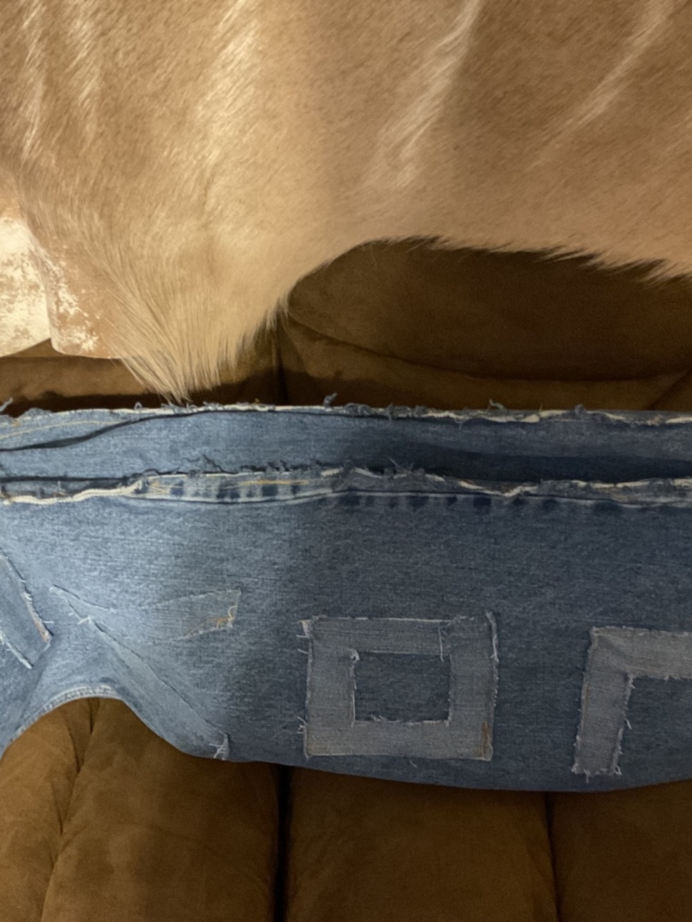 Hand lettered Denim - Picture 3 of 6